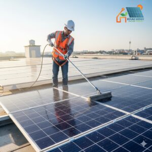 Vệ Sinh Pin Năng Lượng Mặt Trời